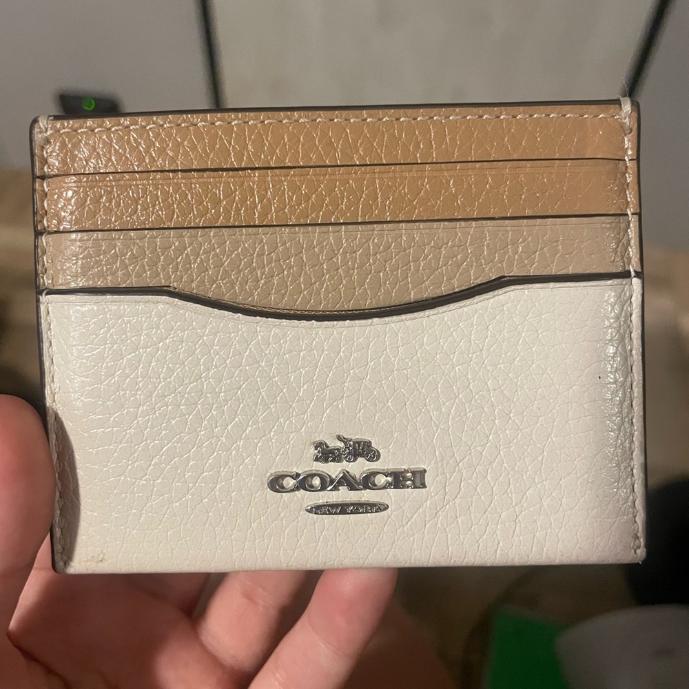 coach card holder